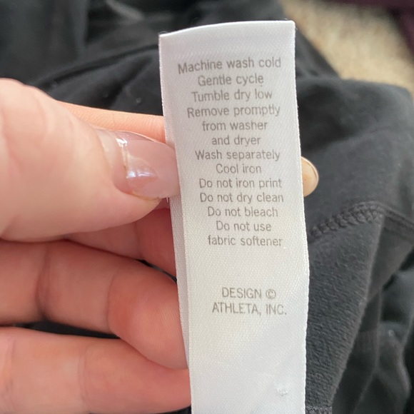 Athleta Plie Tight Black Athletic Leggings - Picture 9 of 10